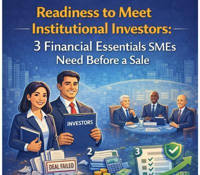 Readiness to Meet Institutional Investors: 3 Financial Essentials SMEs Need Before a Sale
