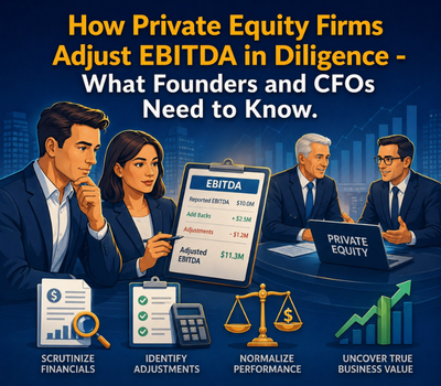 How Private Equity Firms Adjust EBITDA in Diligence - What Founders and CFOs Need to Know