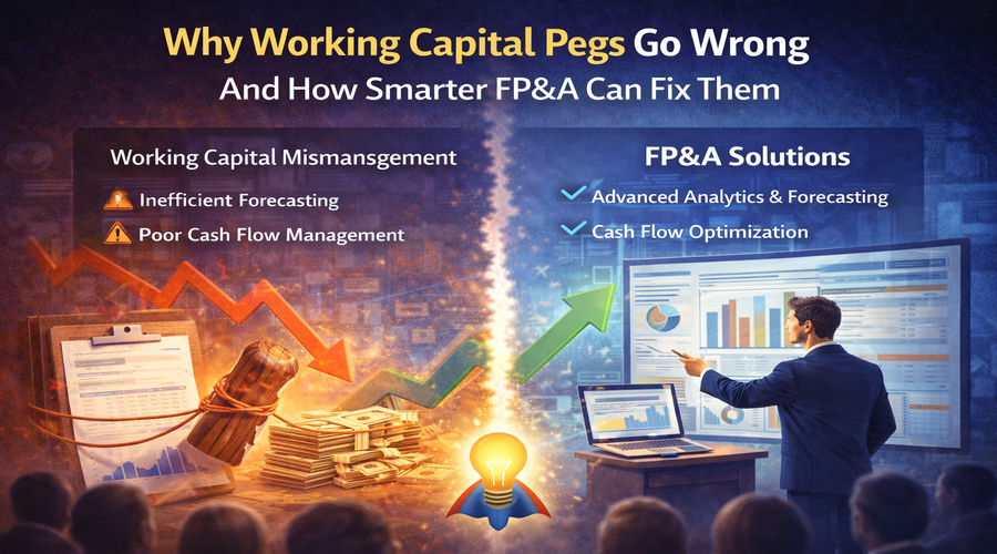 Why Working Capital Pegs Go Wrong And How Smarter FP&A Can Fix Them