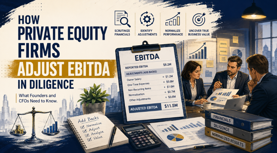 How Private Equity Firms Adjust EBITDA in Diligence - What Founders and CFOs Need to Know