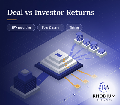 SPV Reporting: Why Deal Returns and Investor Returns Differ